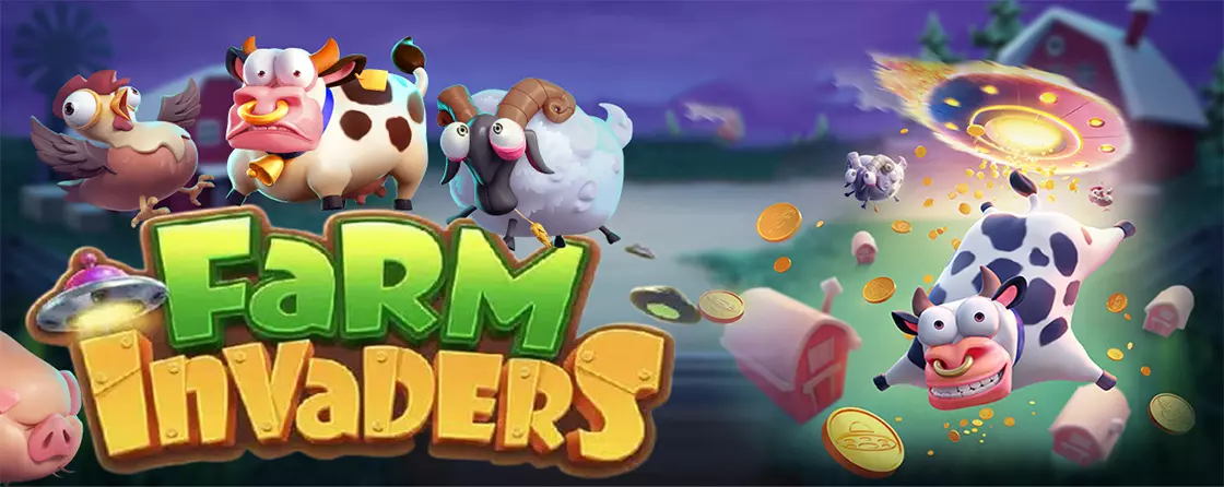 Wild-รีวิวสล็อต Farm Invaders-pg-slot-game