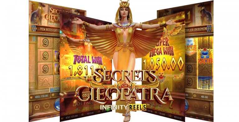 สล็อต Secrets Of Cleopatra-Infinity Reels-PG-SLOT-PGSLOT